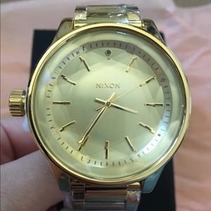 Nixon Facet All Gold Watch